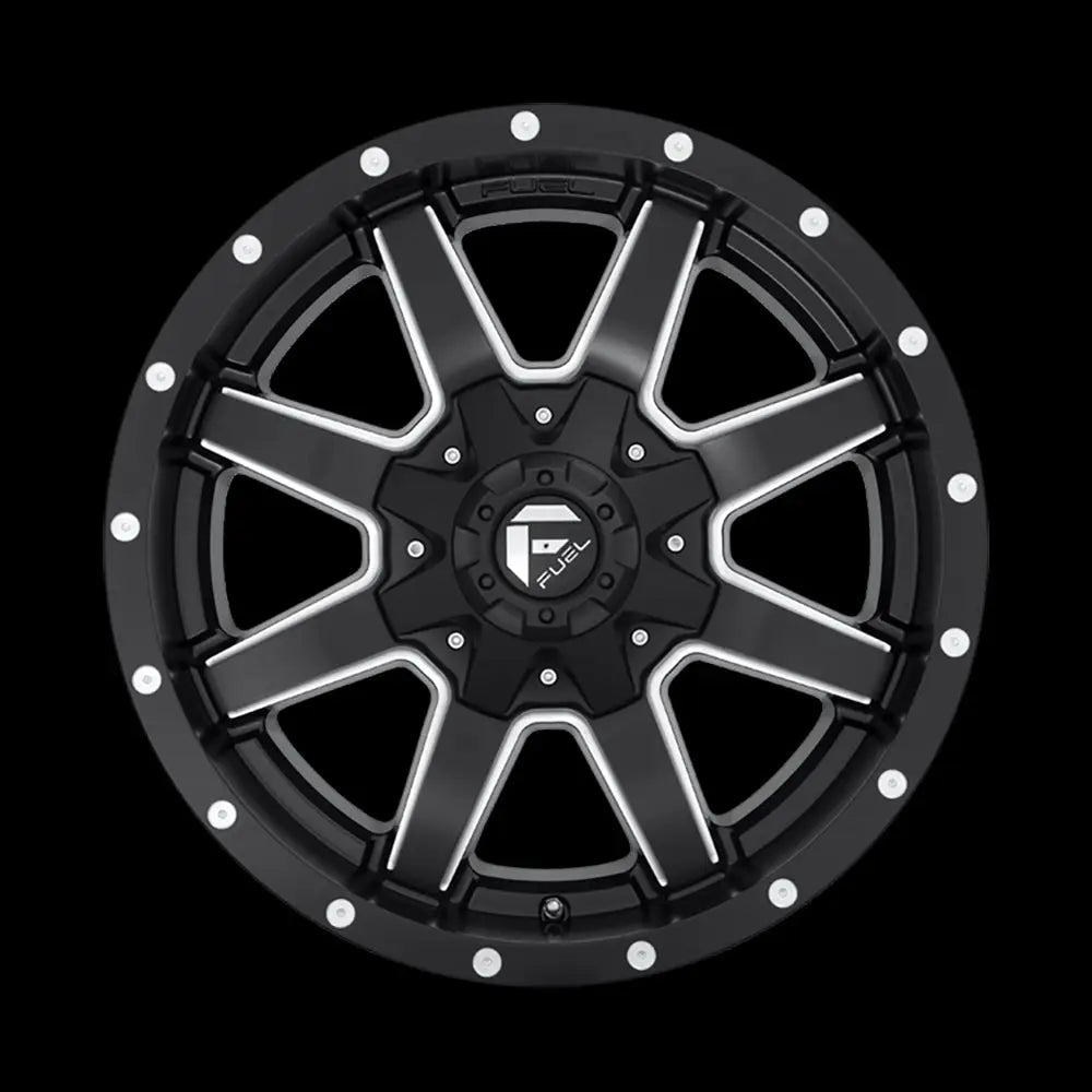 Felg D538 Maverick Matte Black Milled Fuel 18x9 Et-12 5x127 / 5x114.3