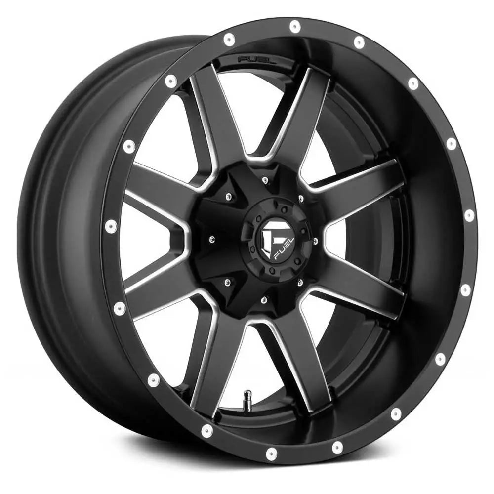 Felg D538 Maverick Matte Black Milled Fuel 18x9 Et20 5x127 / 5x139.7