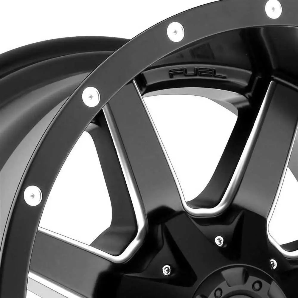 Felg D538 Maverick Matte Black Milled Fuel 18x9 Et20 5x127 / 5x139.7