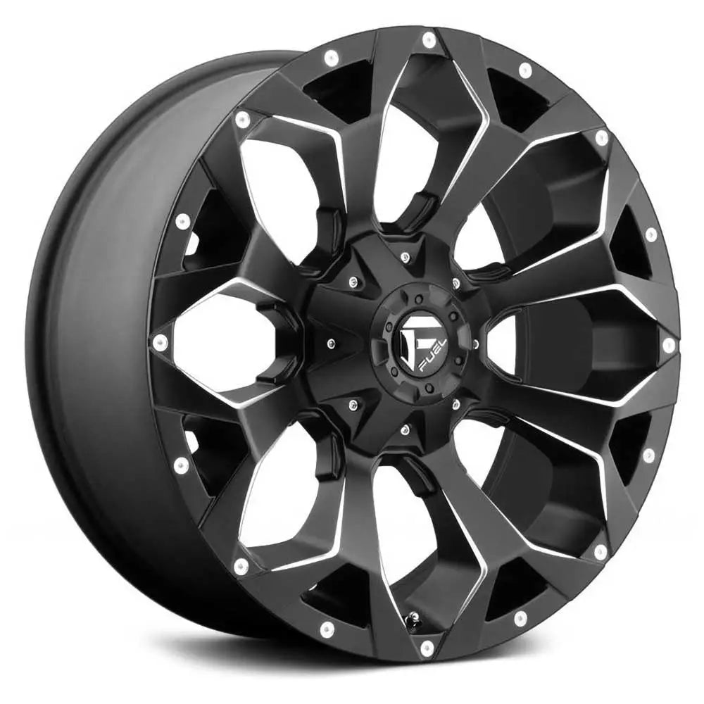 Felg D546 Assault Matte Black Milled Fuel 17x9 Et2 6x139.7 / 6x135