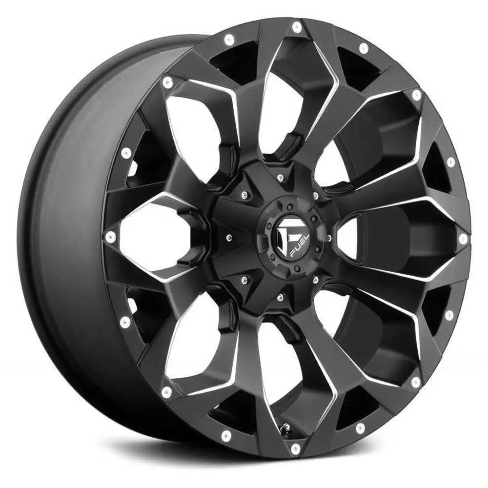 Felg D546 Assault Matte Black Milled Fuel 18x9 Et20 5x127 / 5x114.3