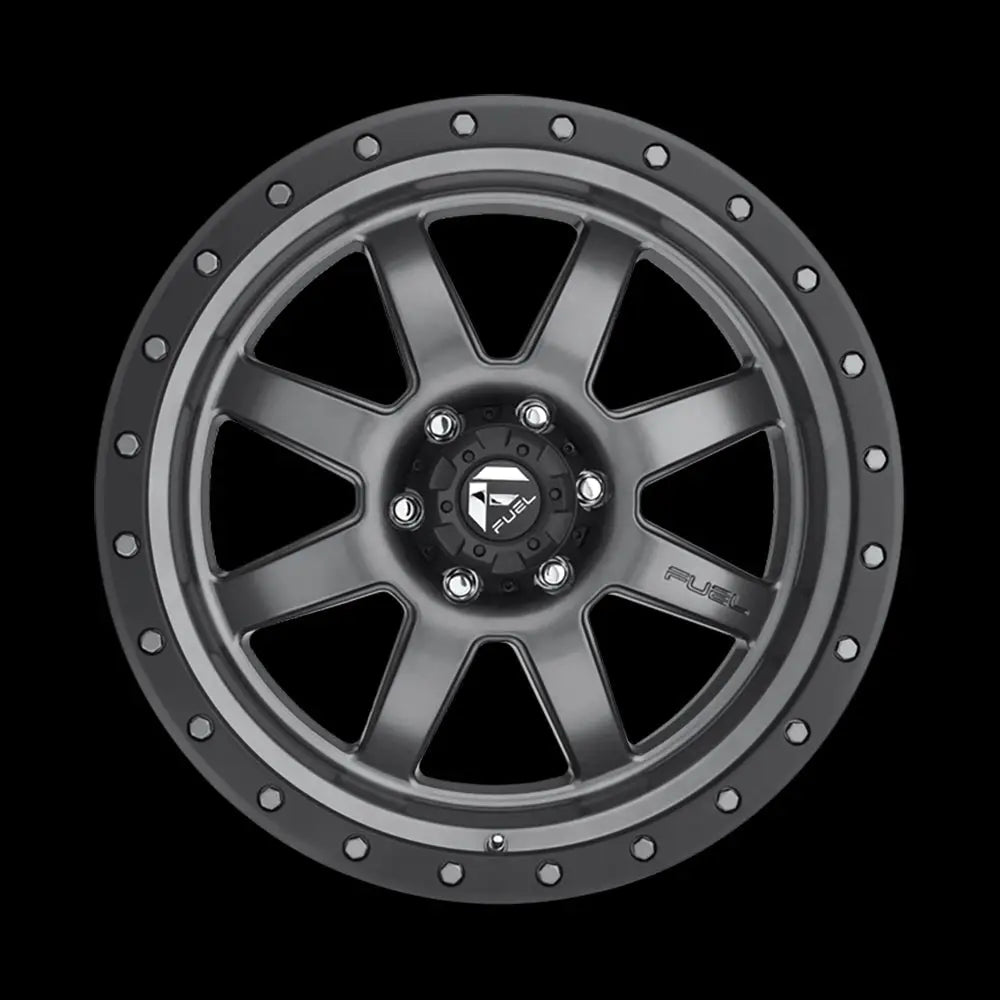 Felg D552 Trophy Matte Gun Metal Black Bead Ring Fuel 17x8.5 Et6 6x139.7