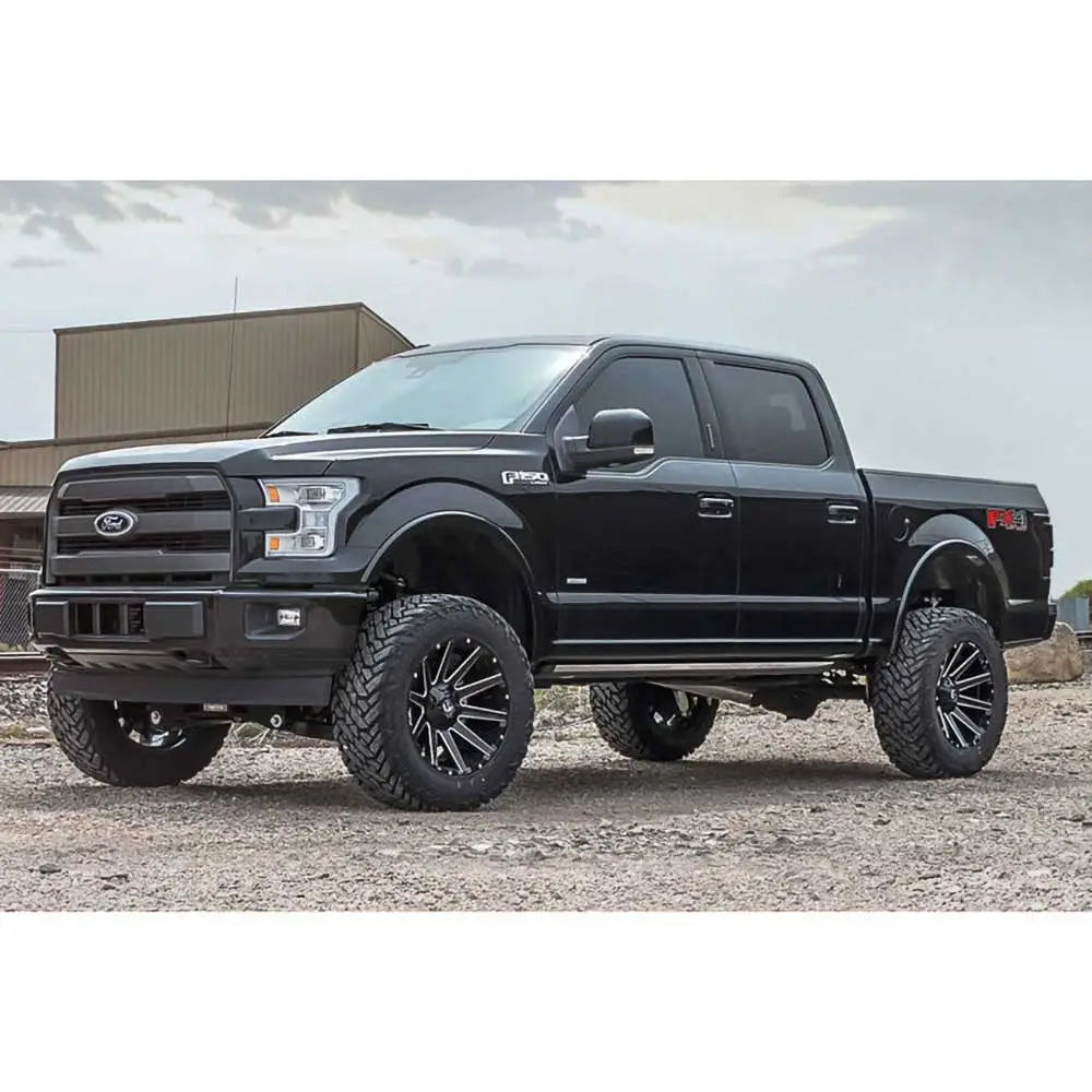 Felg D616 Contra Matte Black Milled Fuel 18x9 Et-12 6x139.7 / 6x135