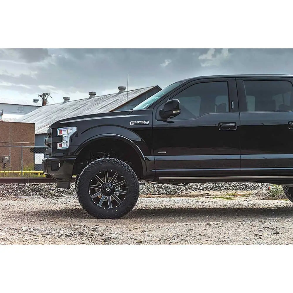 Felg D616 Contra Matte Black Milled Fuel 18x9 Et-12 6x139.7 / 6x135