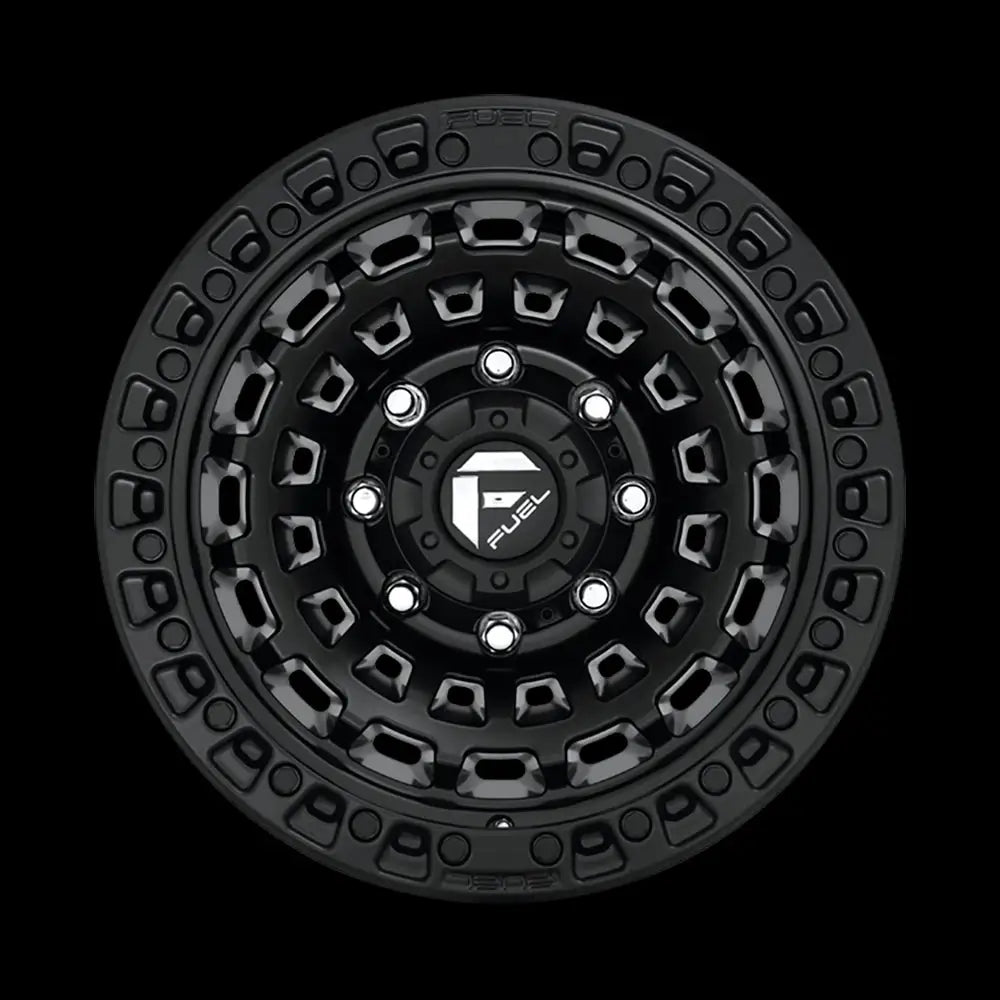 Felg D633 Zephyr Matte Black Fuel 17x9 Et-12 8x165.1