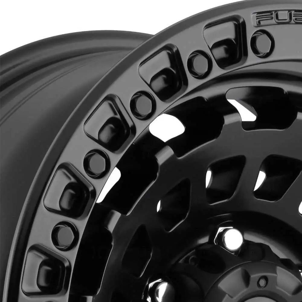 Felg D633 Zephyr Matte Black Fuel 18x9 Et-12 6x135
