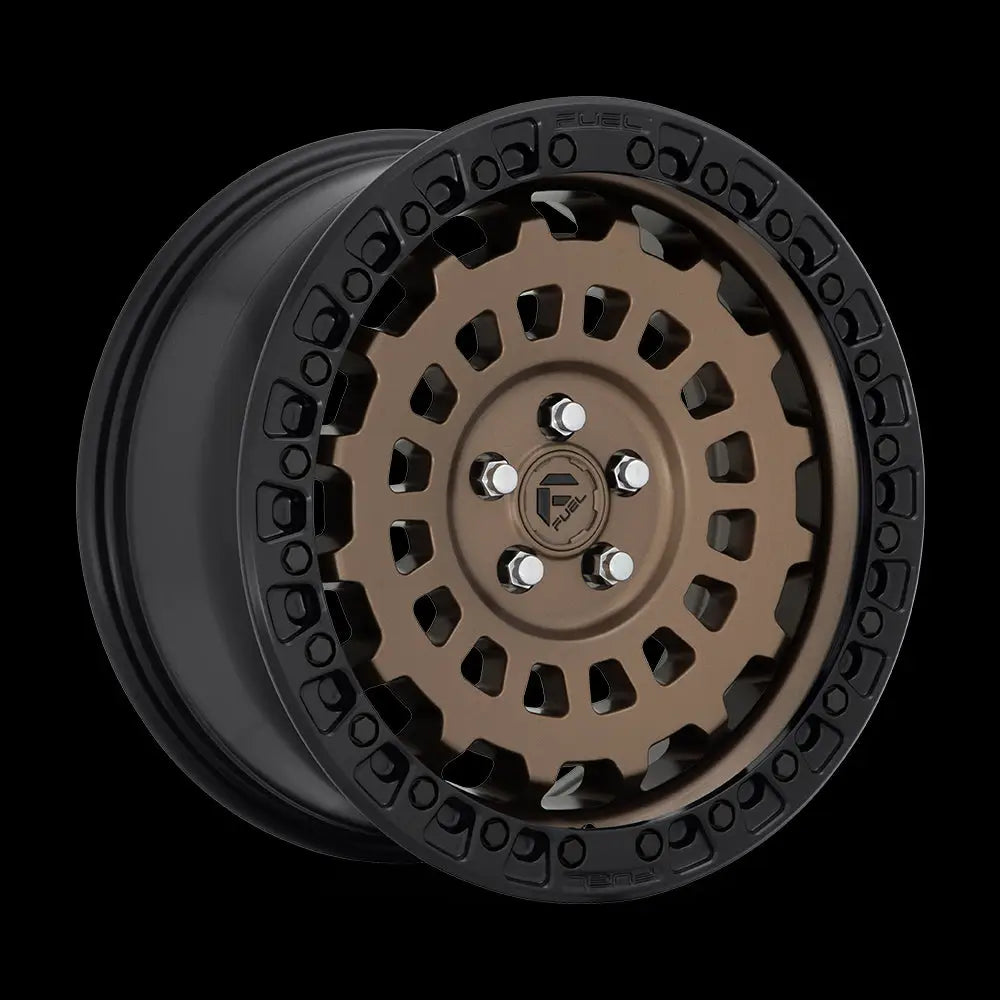 Felg D634 Zephyr Matte Bronze Black Bead Ring Fuel 17x8 Et38 5x100