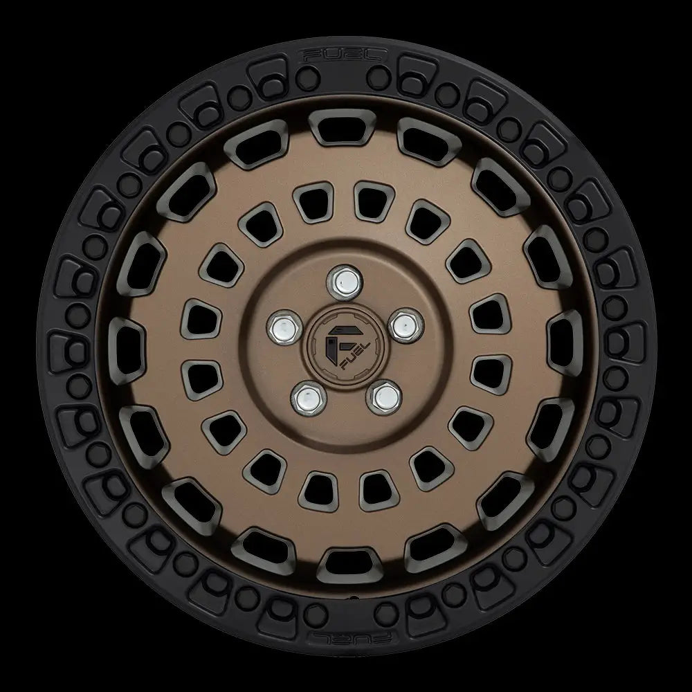 Felg D634 Zephyr Matte Bronze Black Bead Ring Fuel 17x8 Et38 5x100