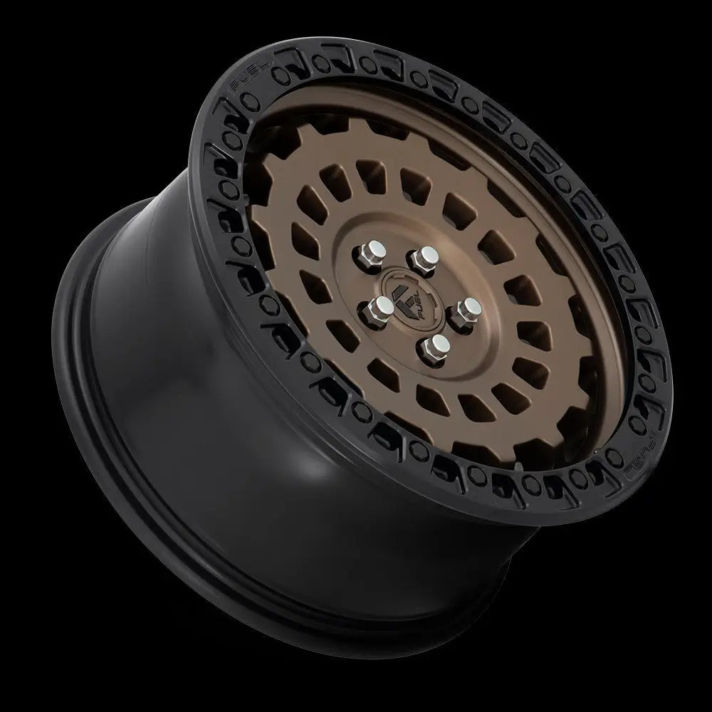 Felg D634 Zephyr Matte Bronze Black Bead Ring Fuel 17x8 Et38 5x114.3