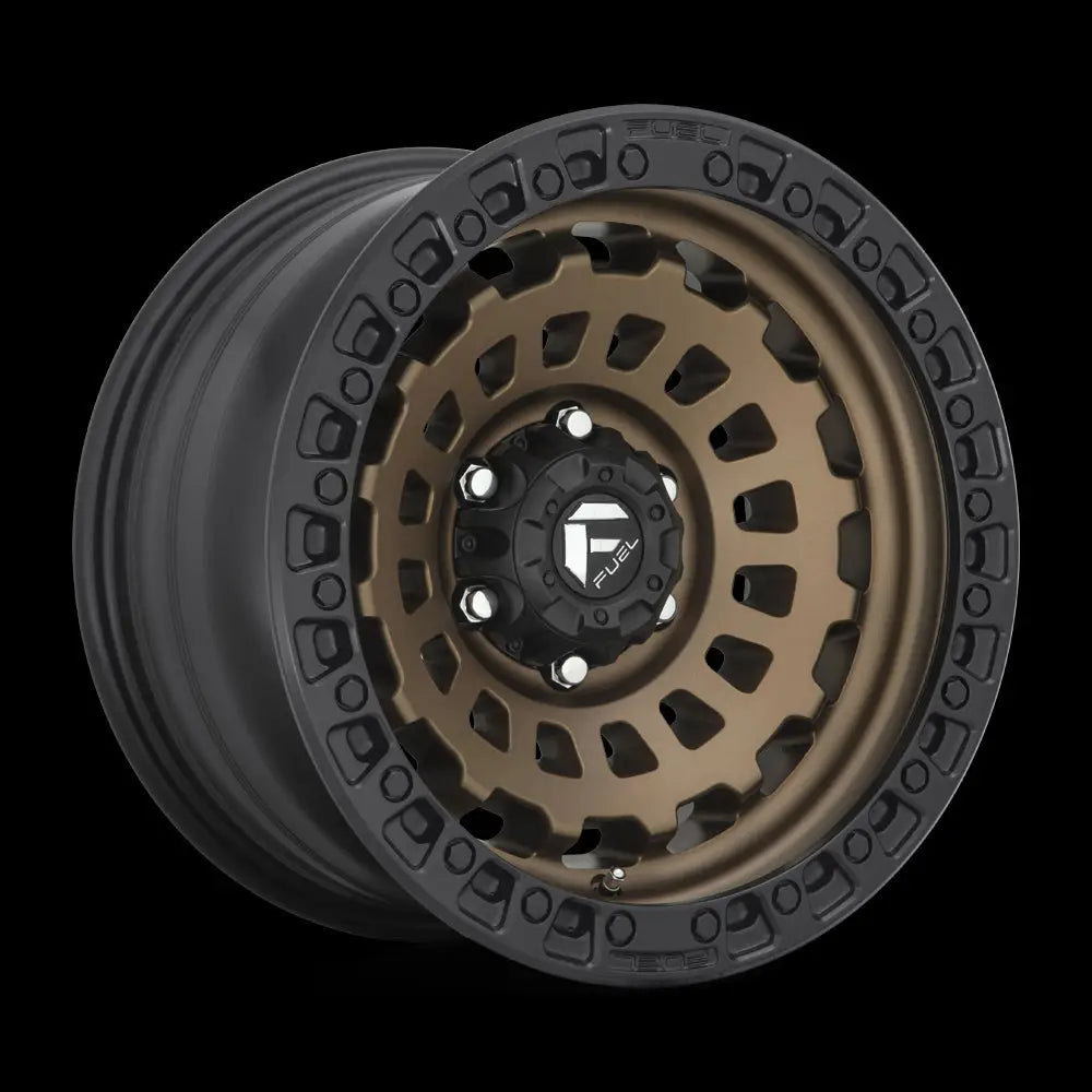 Felg D634 Zephyr Matte Bronze Black Bead Ring Fuel 18x9 Et-12 6x135