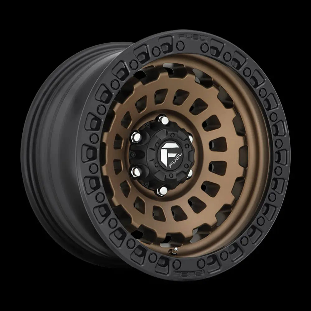 Felg D634 Zephyr Matte Bronze Black Bead Ring Fuel 18x9 Et-12 6x139.7
