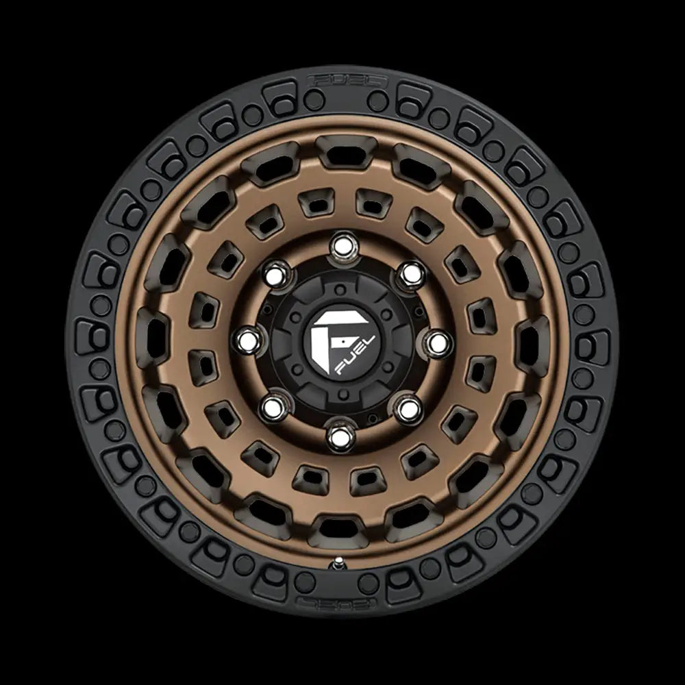 Felg D634 Zephyr Matte Bronze Black Bead Ring Fuel 18x9 Et-12 8x165.1