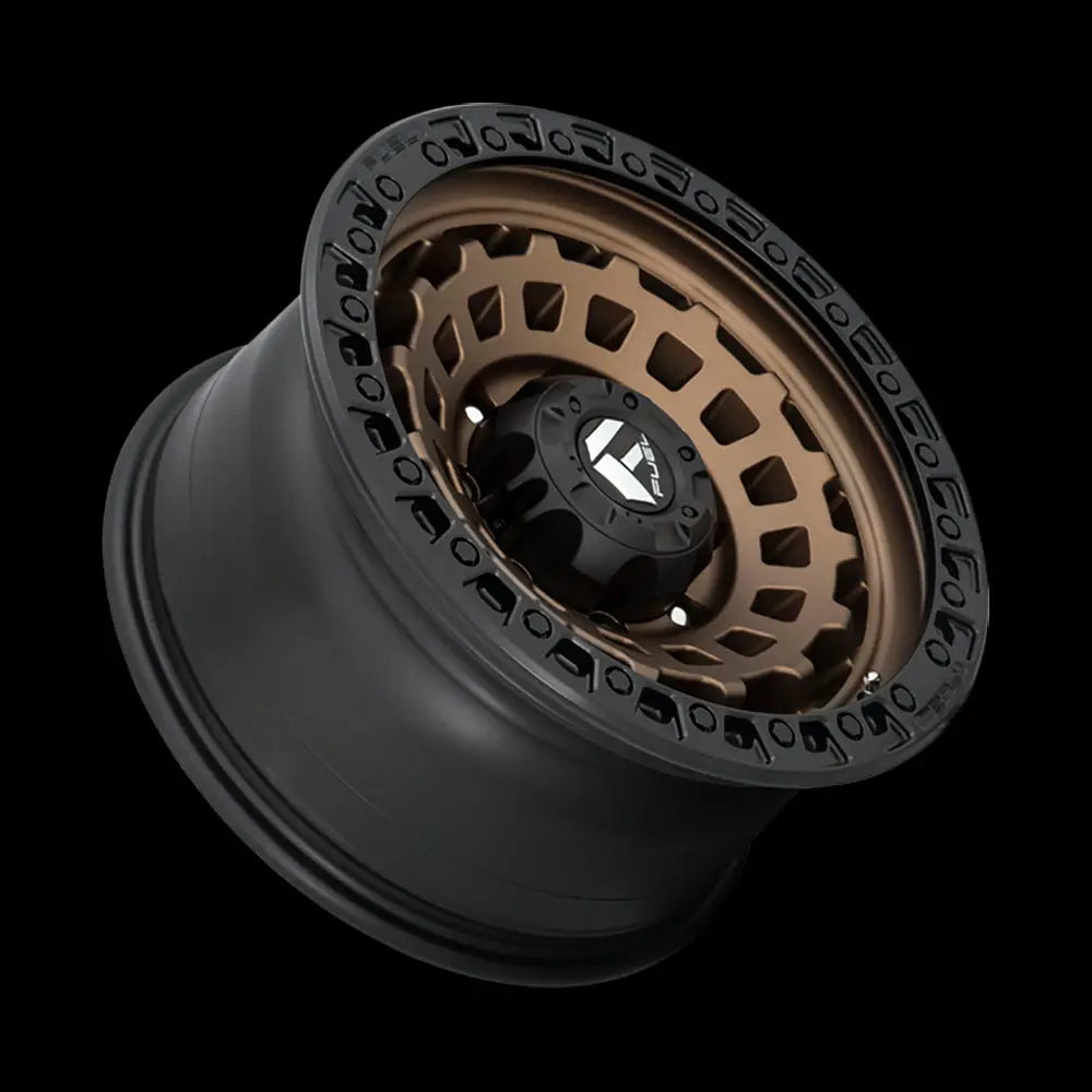 Felg D634 Zephyr Matte Bronze Black Bead Ring Fuel 18x9 Et-12 8x165.1