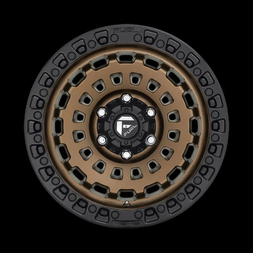 Felg D634 Zephyr Matte Bronze Black Bead Ring Fuel 18x9 Et1 6x135