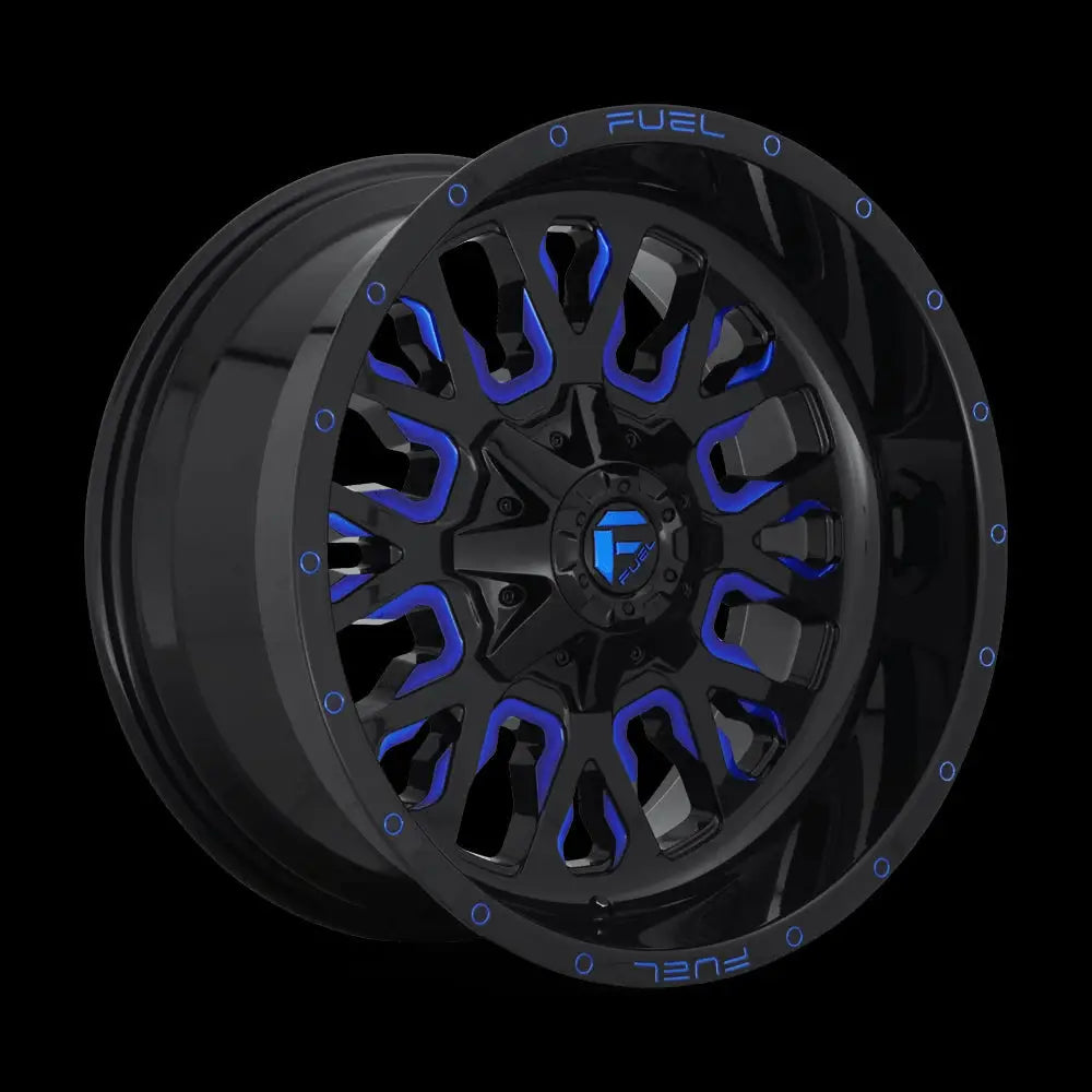 Felg D645 Stroke Gloss Black Blue Tinted Clear Fuel 18x9 Et20 6x139.7 / 6x135