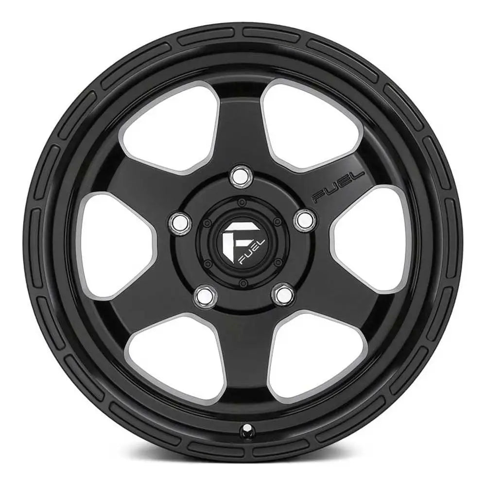 Felg D664 Shok Matte Black Fuel 17x9 Et1 6x139.7