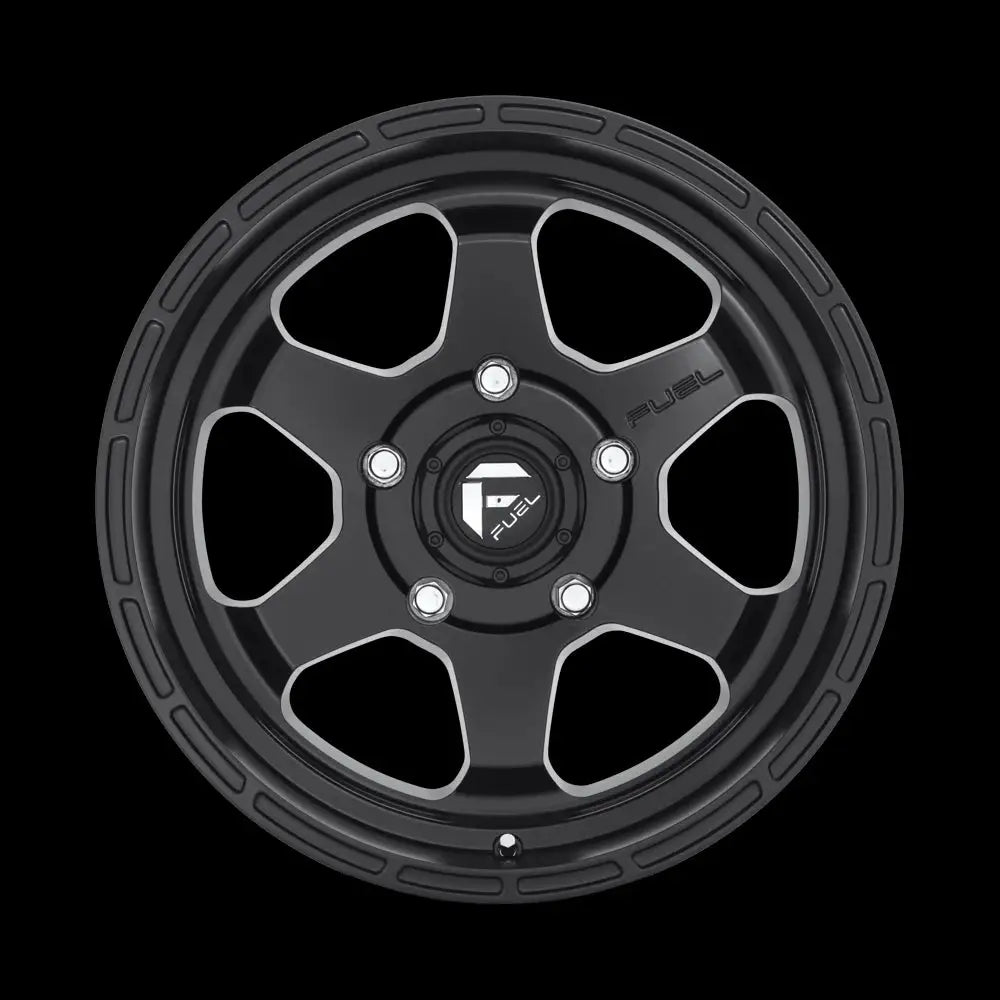 Felg D664 Shok Matte Black Fuel 18x9 Et-12 6x139.7