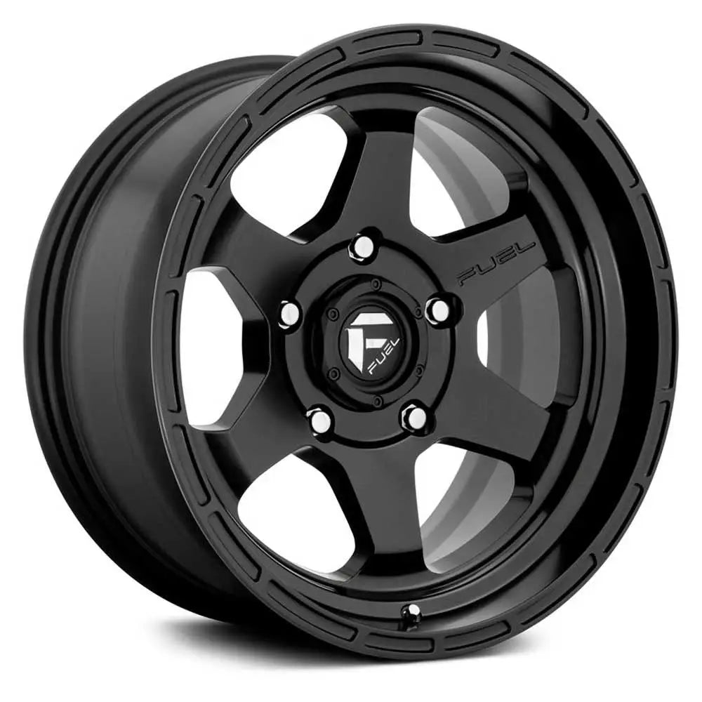 Felg D664 Shok Matte Black Fuel 18x9 Et1 6x139.7