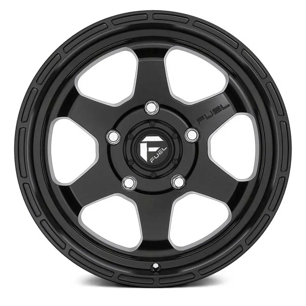 Felg D664 Shok Matte Black Fuel 18x9 Et1 6x139.7