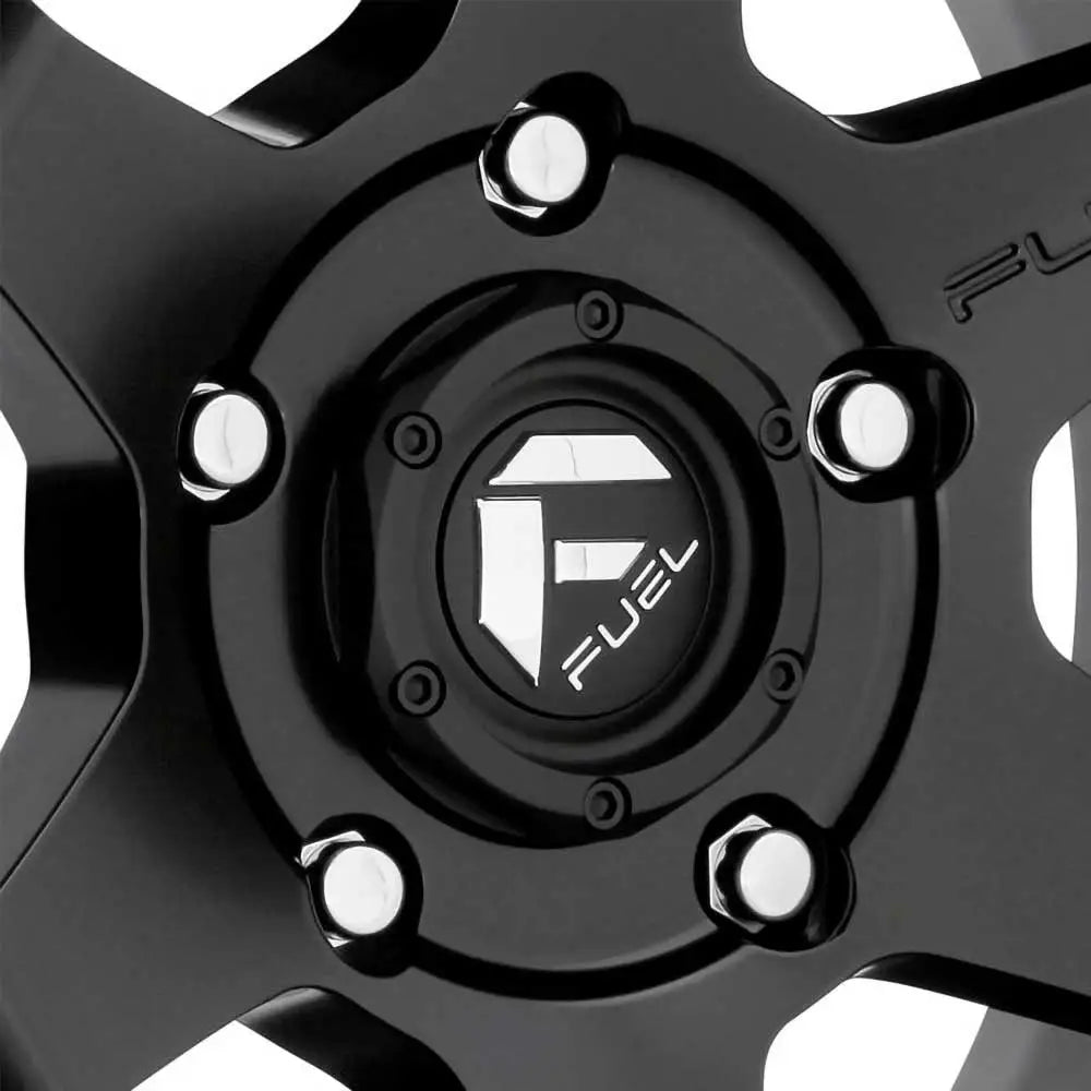 Felg D664 Shok Matte Black Fuel 18x9 Et1 6x139.7