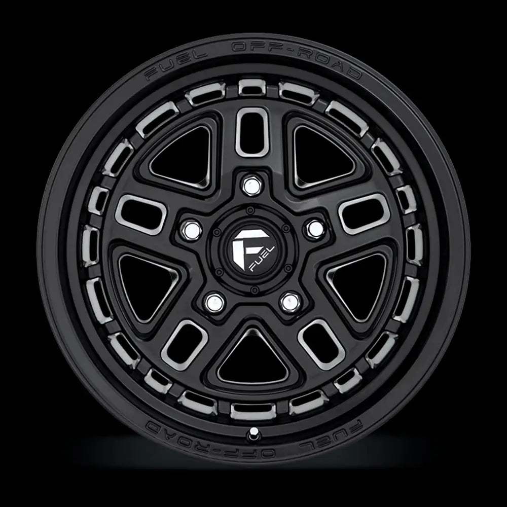 Felg D667 Nitro Matte Black Fuel 17x9 Et-12 5x127