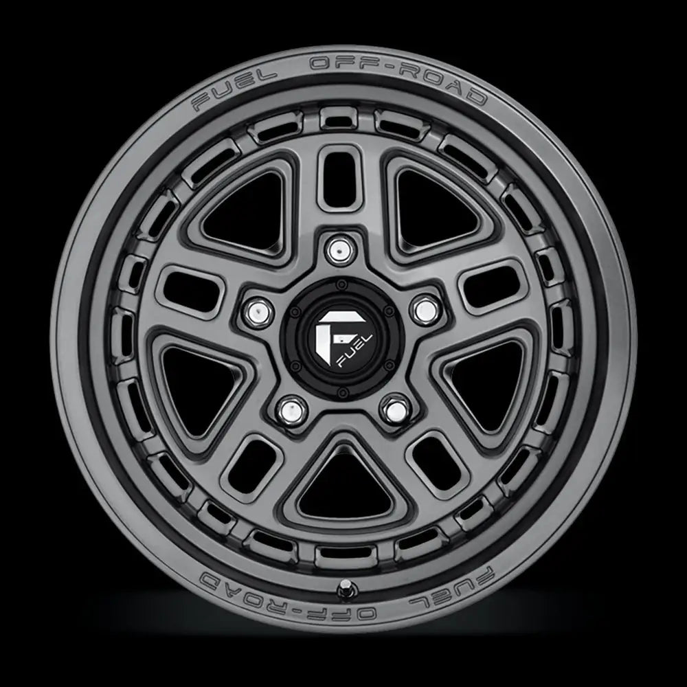 Felg D668 Nitro Matte Gun Metal Fuel 17x9 Et-12 5x139.7