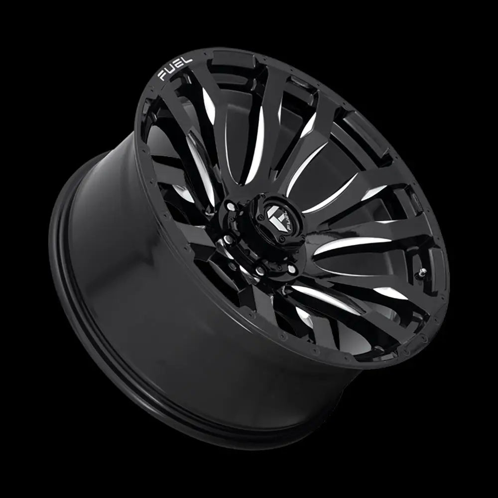 Felg D673 Blitz Gloss Black Milled Fuel 18x9 Et20 6x139.7