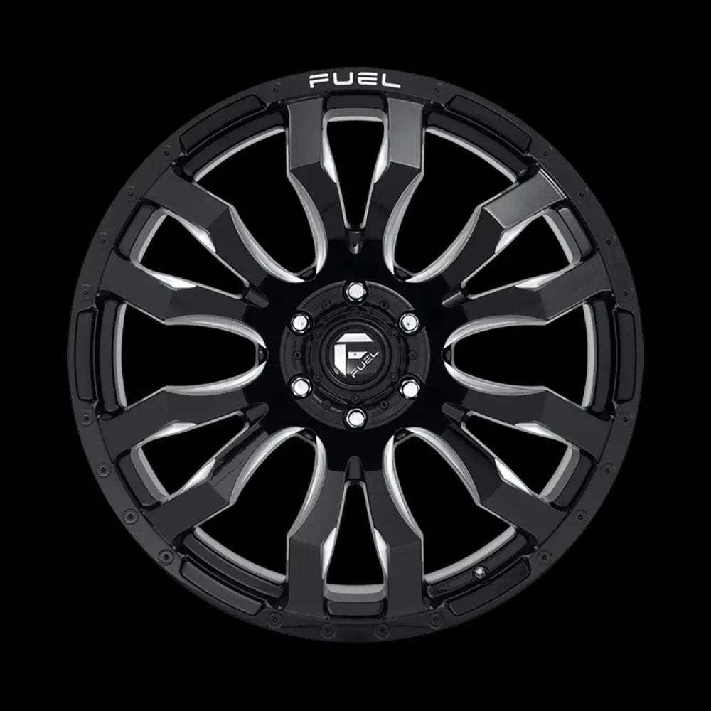 Felg D673 Blitz Gloss Black Milled Fuel 18x9 Et20 6x139.7