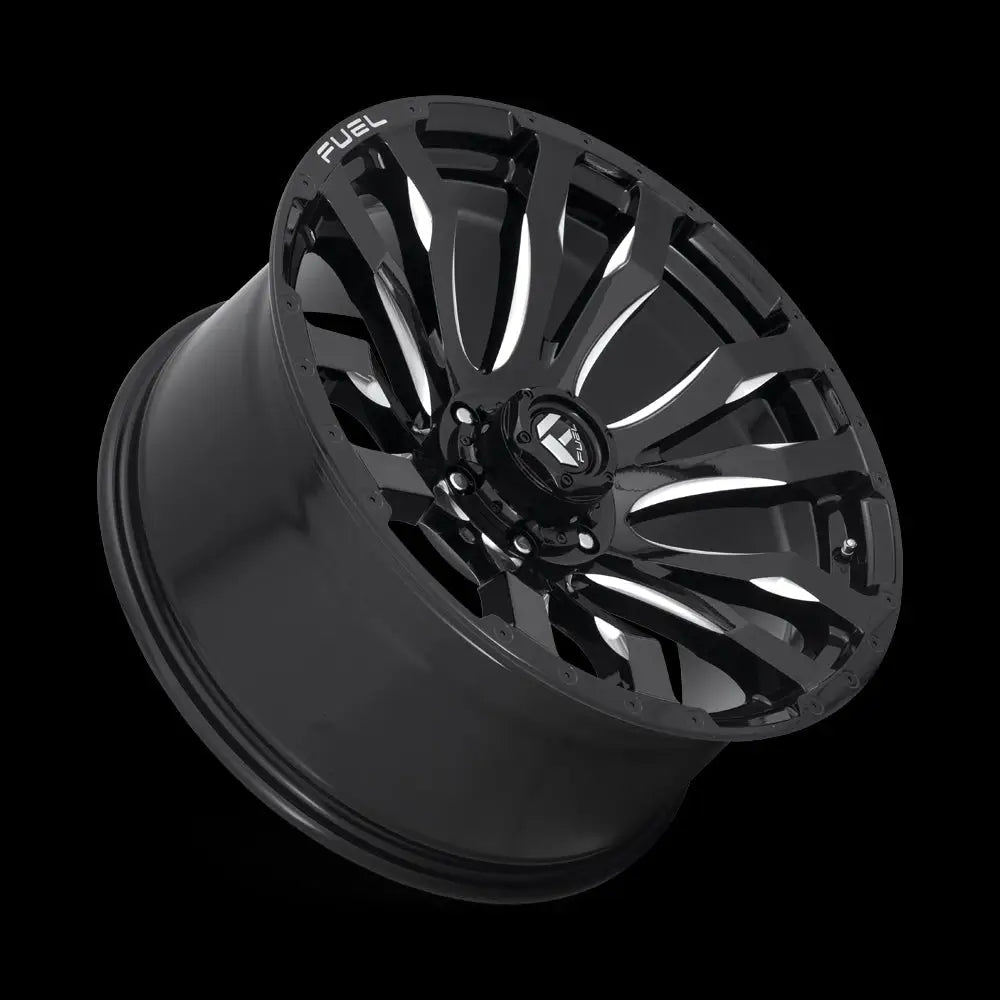 Felg D673 Blitz Gloss Black Milled Fuel 20x9 Et1 6x139.7