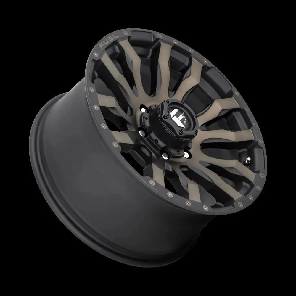 Felg D674 Blitz Matte Black Double Dark Tint Fuel 17x9 Et-12 5x127