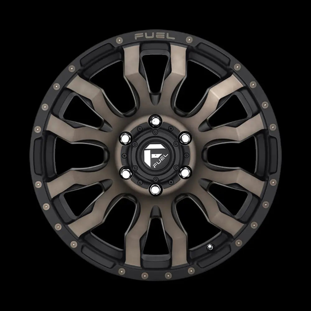 Felg D674 Blitz Matte Black Double Dark Tint Fuel 20x10 Et-18 8x165.1