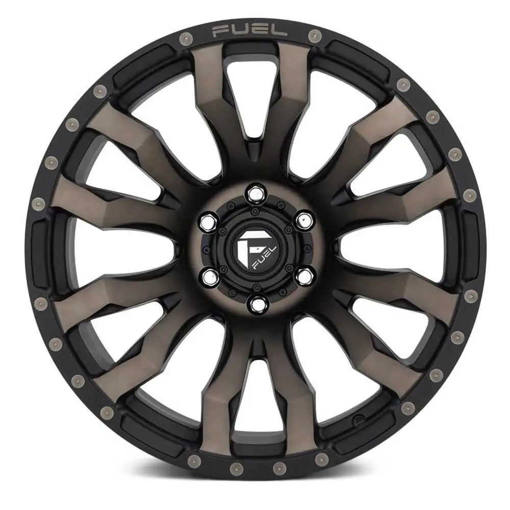 Felg D674 Blitz Matte Black/double Dark Tint Fuel 20x9 Et1 5x127