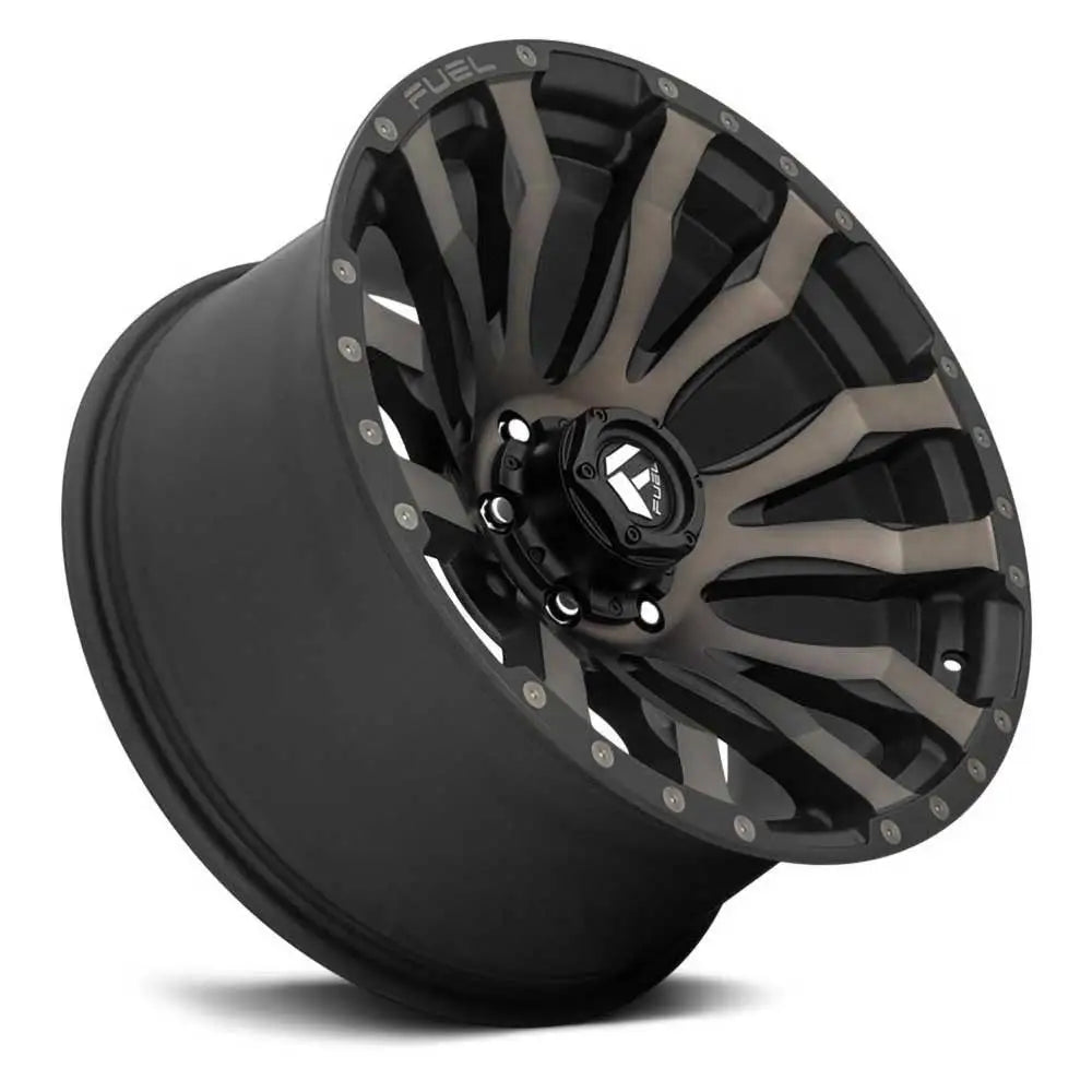 Felg D674 Blitz Matte Black/double Dark Tint Fuel 22x10 Et-18 6x139.7