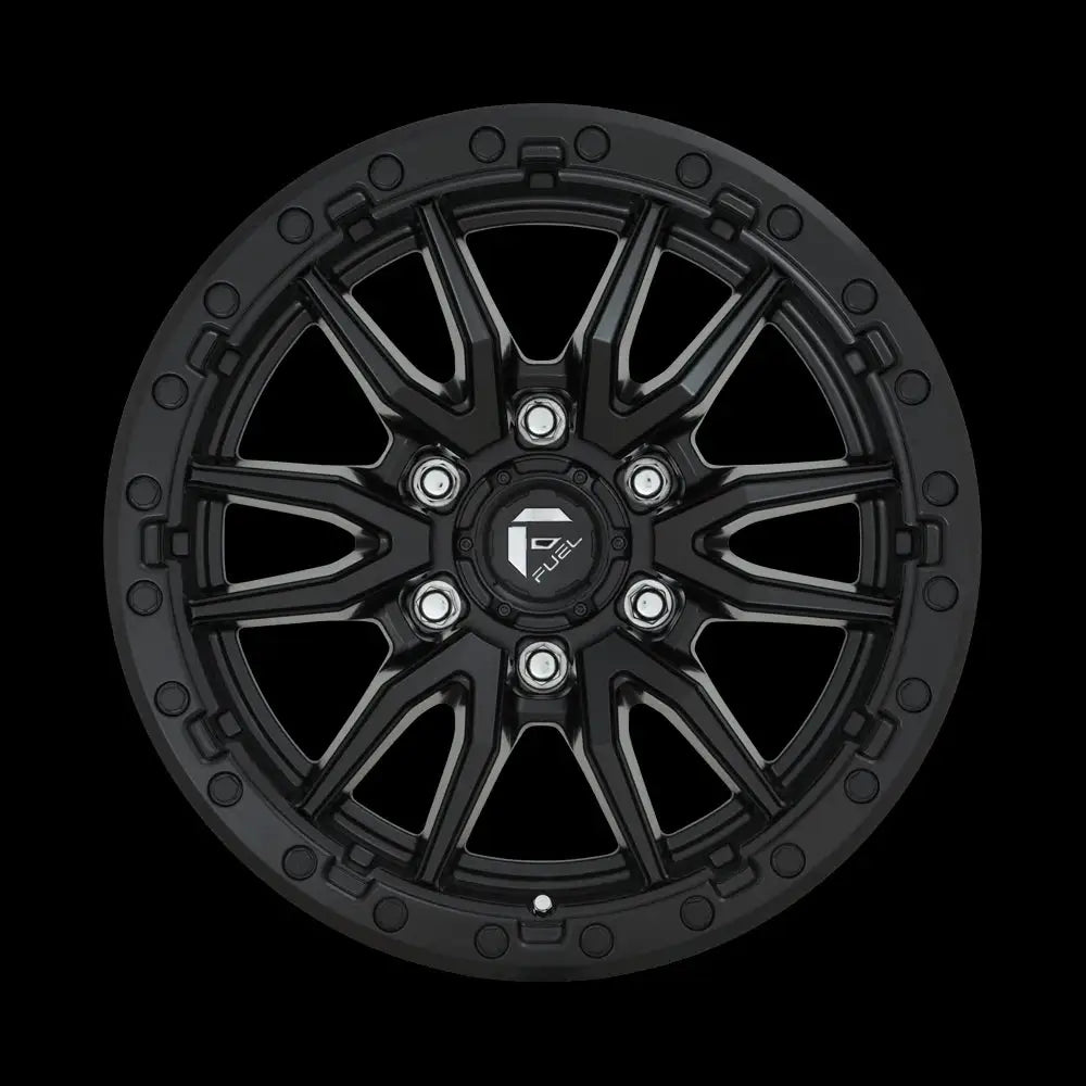 Felg D679 Rebel Matte Black Fuel 20x10 Et-18 5x127