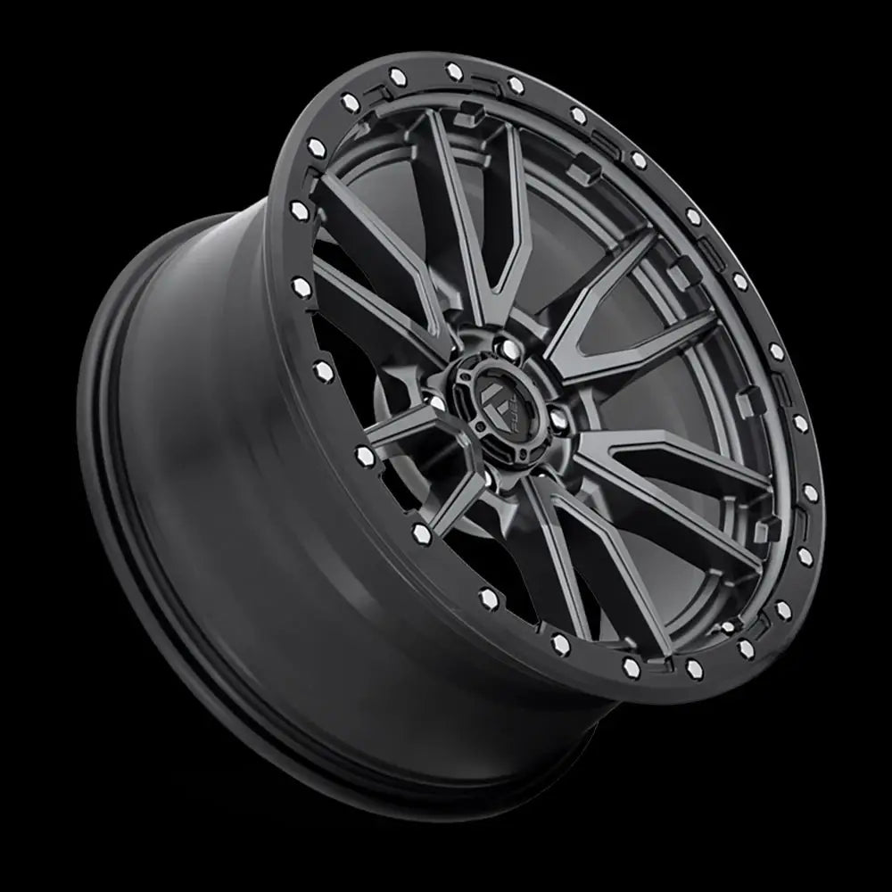 Felg D680 Rebel 6 Matte Gun Metal/black Ring Fuel 20x9 Et1 5x127
