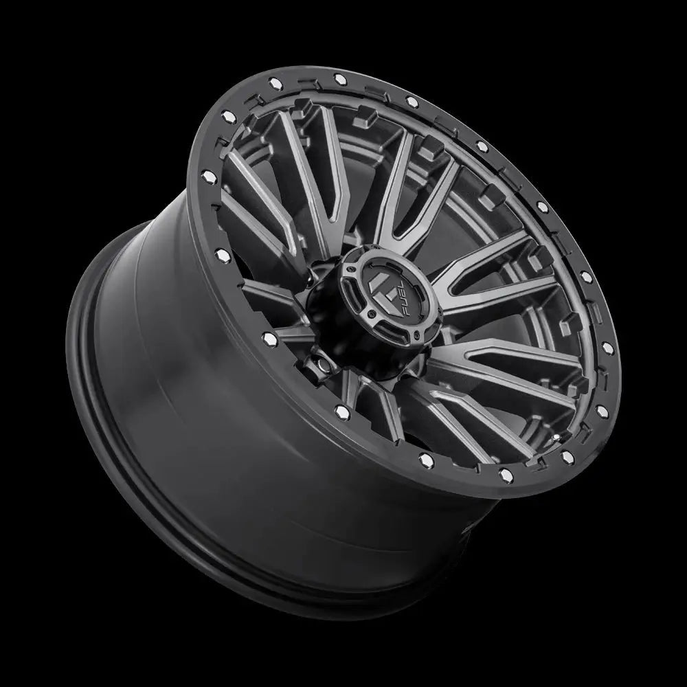 Felg D680 Rebel Matte Gun Metal Black Bead Ring Fuel 20x10 Et-18 8x170