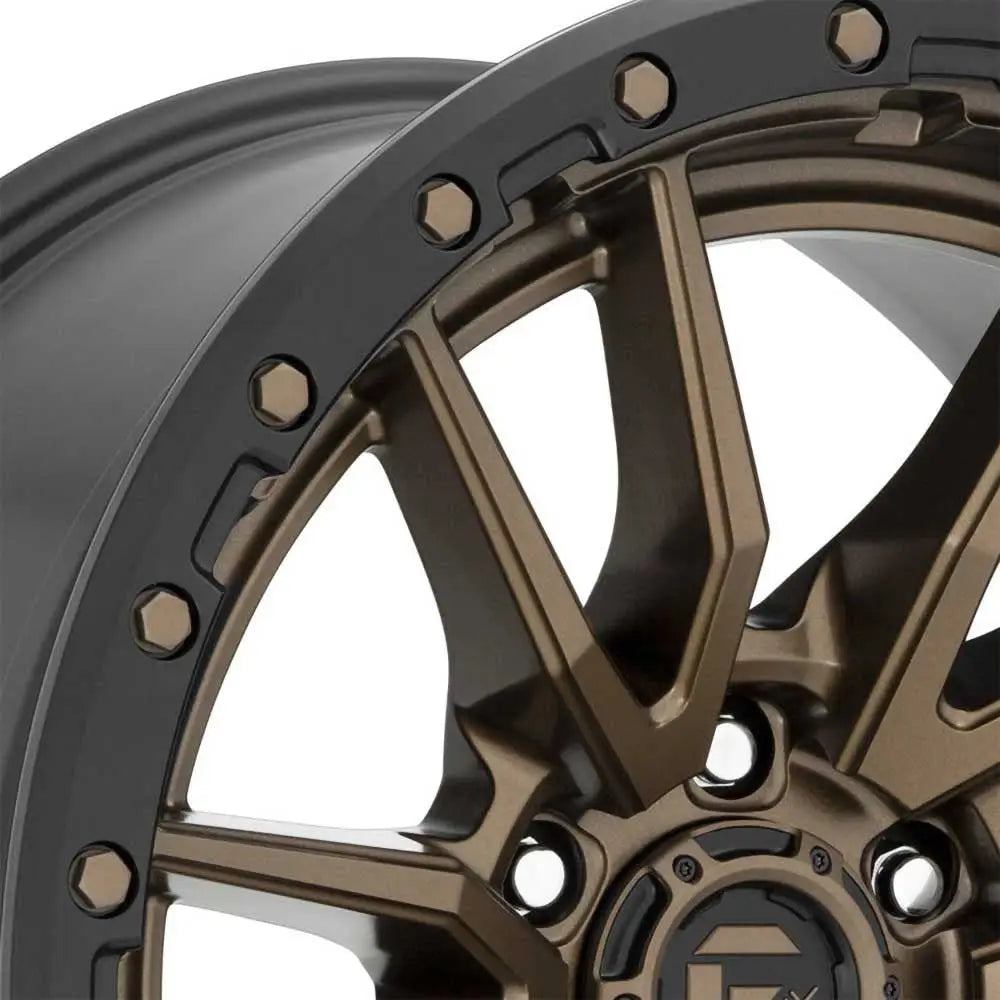 Felg D681 Rebel 6 Matte Bronze Black Bead Ring Fuel 20x10 Et-18 6x135