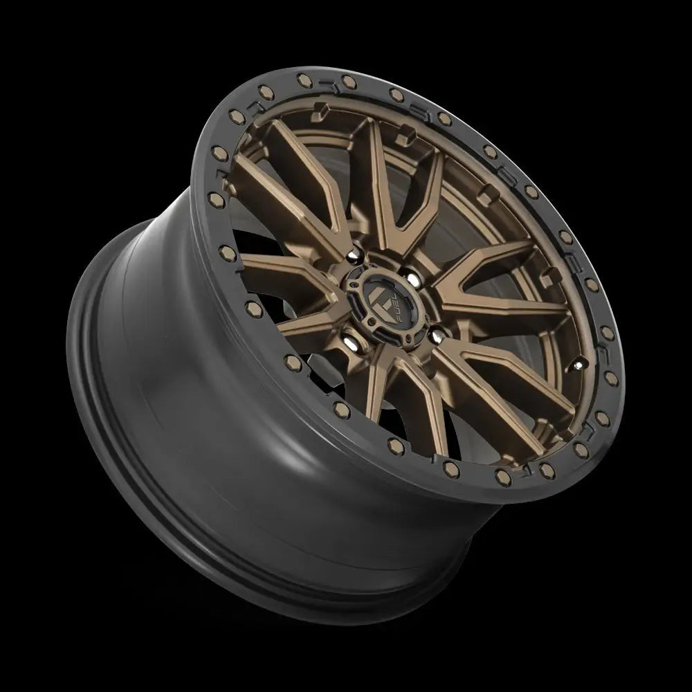 Felg D681 Rebel Matte Bronze Black Bead Ring Fuel 17x9 Et1 5x127