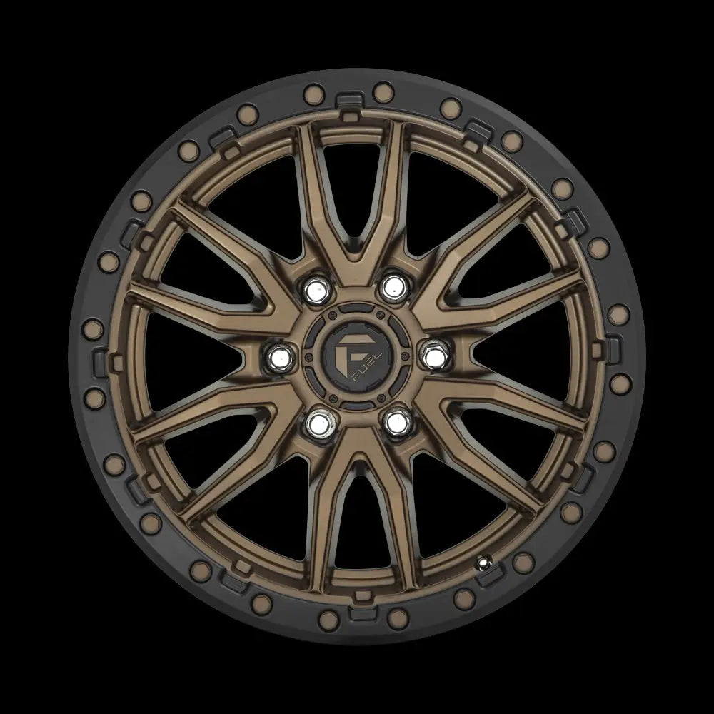 Felg D681 Rebel Matte Bronze Black Bead Ring Fuel 20x9 Et20 5x127