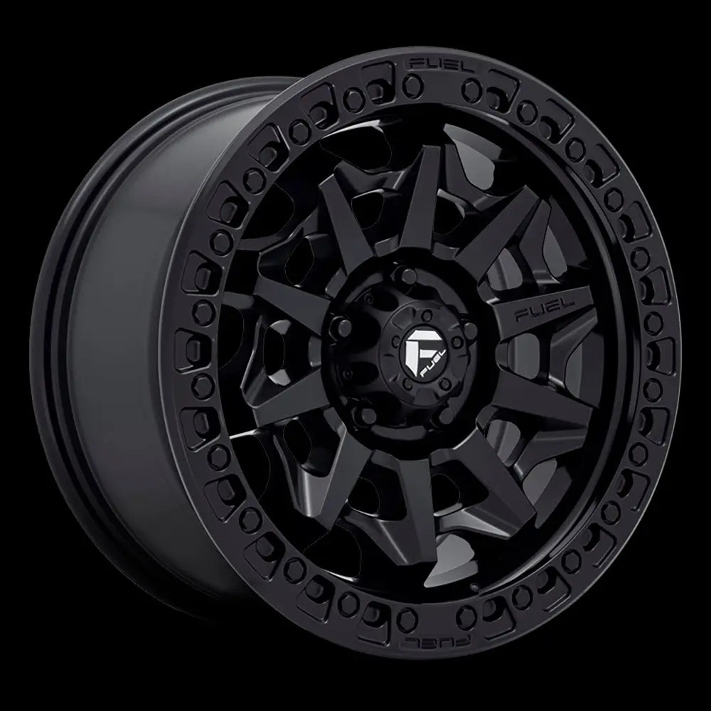 Felg D694 Covert Matte Black Fuel 17x9 Et1 5x127