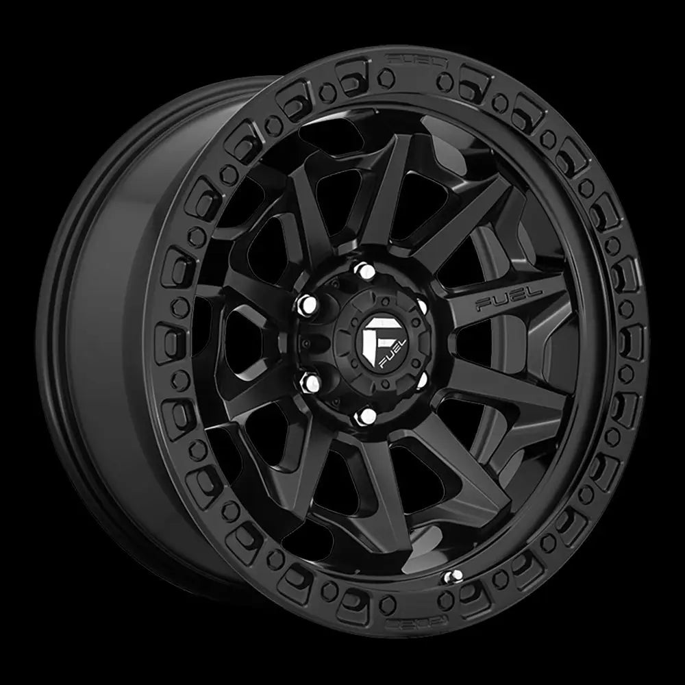 Felg D694 Covert Matte Black Fuel 20x10 Et-18 8x165.1