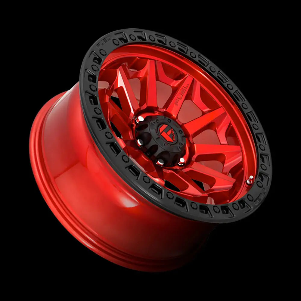 Felg D695 Covert Candy Red Black Bead Ring Fuel 18x9 Et1 6x135