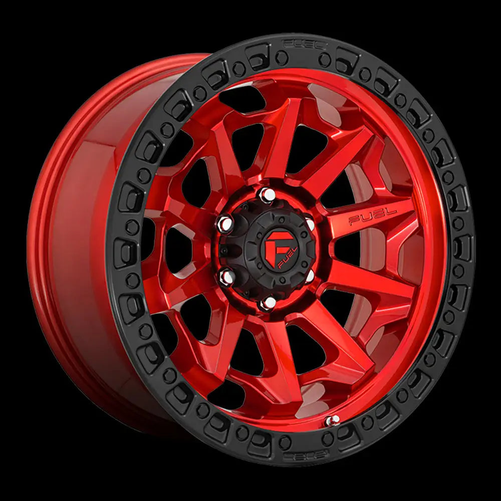 Felg D695 Covert Candy Red Black Bead Ring Fuel 18x9 Et1 6x139.7