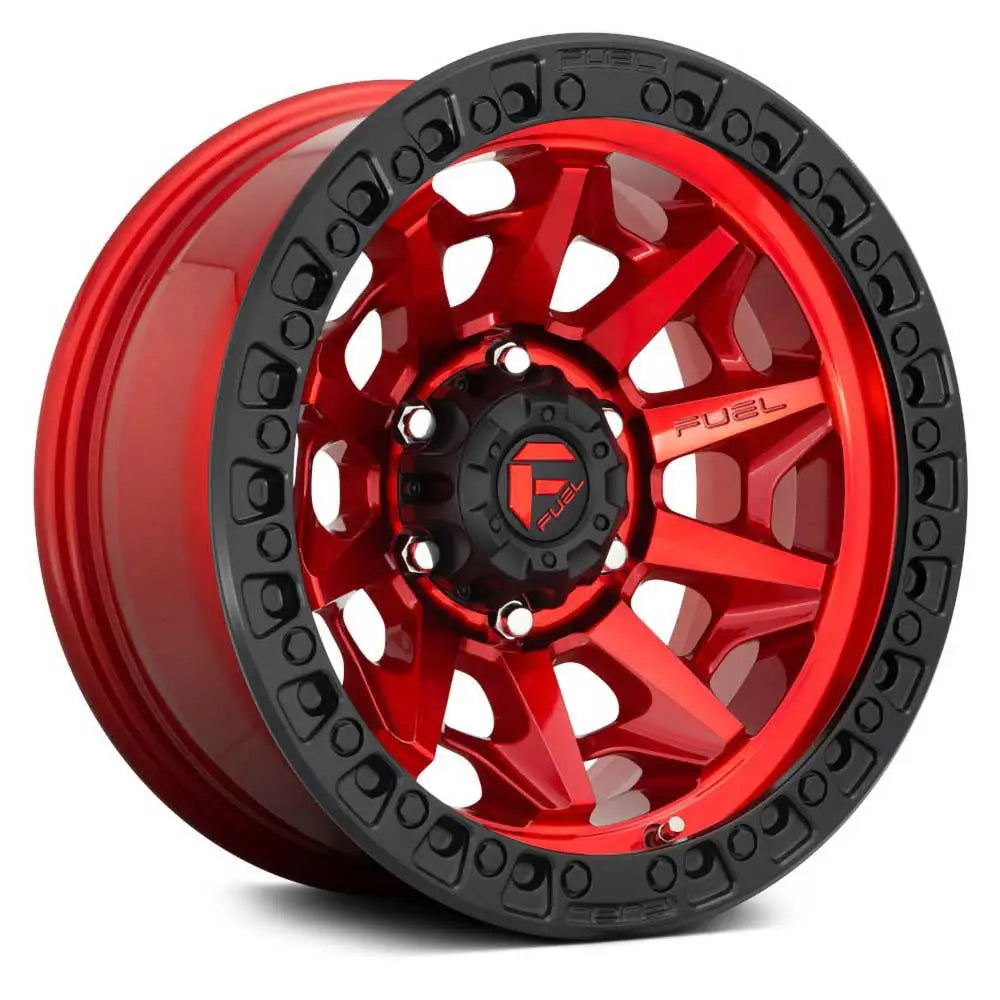 Felg D695 Covert Candy Red/black Ring Fuel 20x9 Et20 5x127