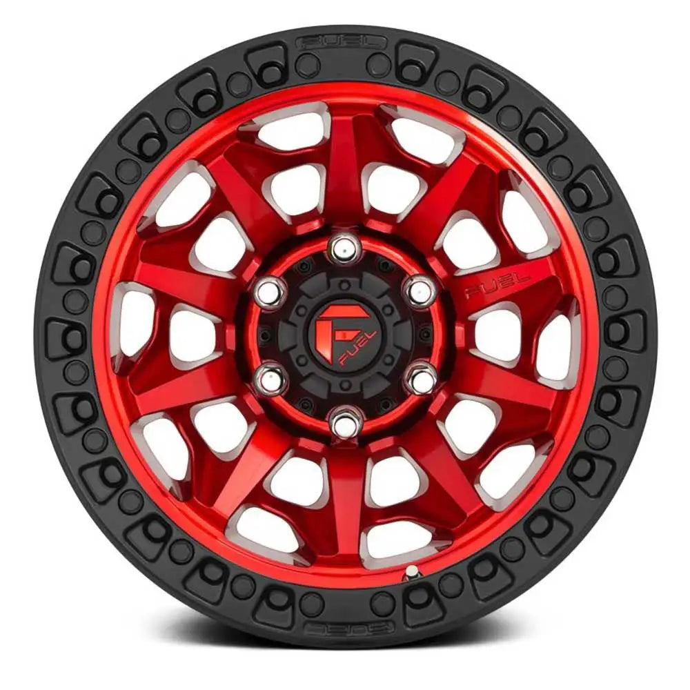 Felg D695 Covert Candy Red/black Ring Fuel 20x9 Et20 5x127