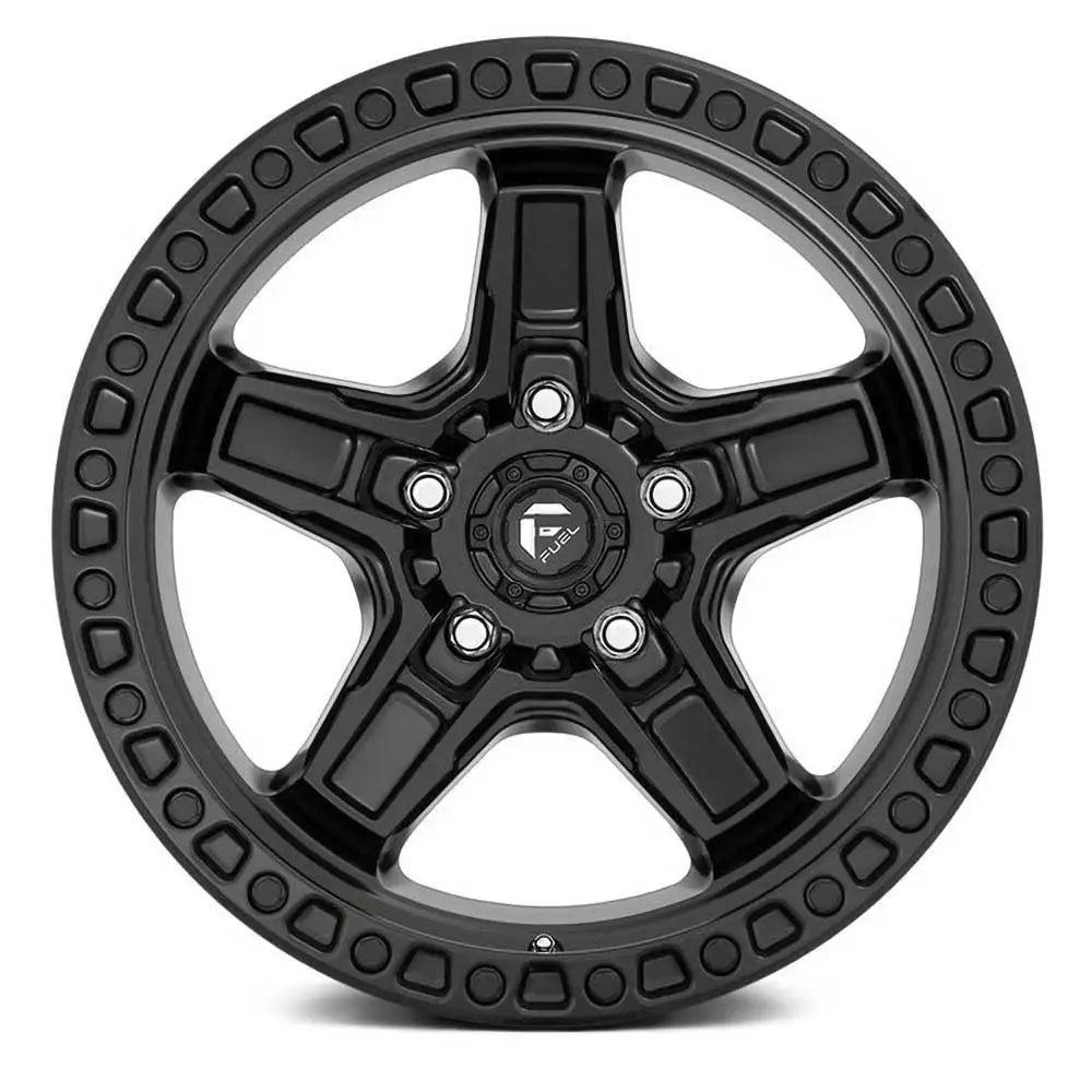 Felg D697 Kicker Matte Black Fuel 17x9 Et-12 5x127