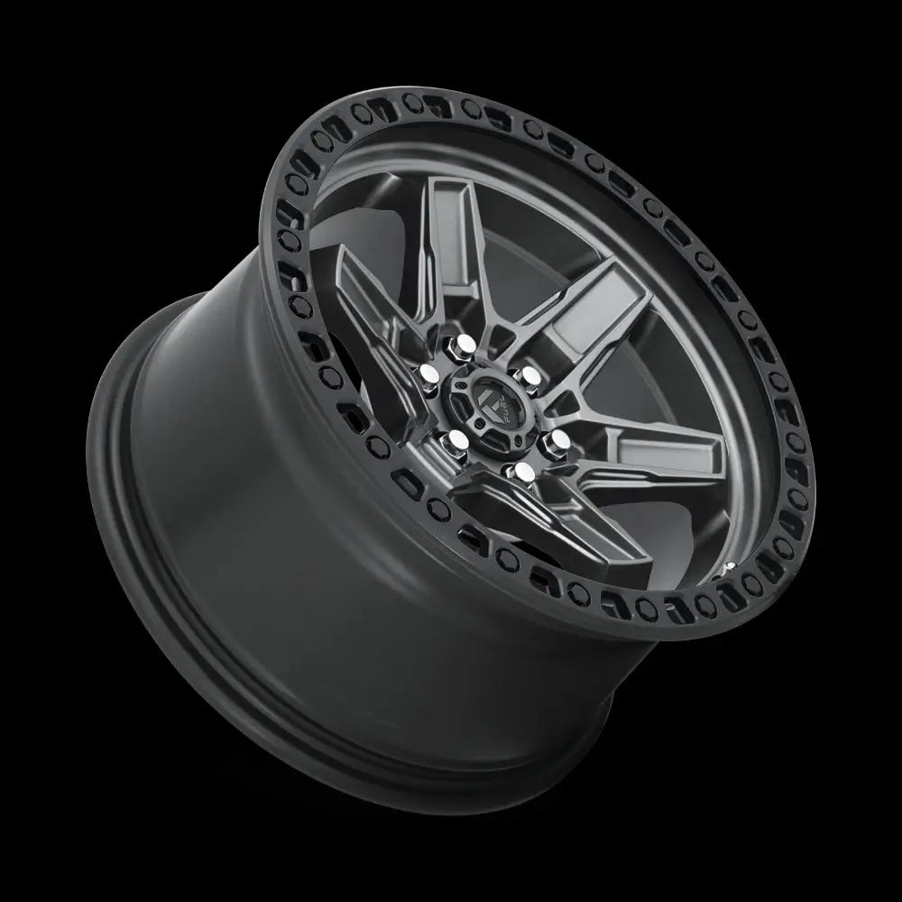 Felg D698 Kicker Matte Gun Metal Black Bead Ring Fuel 17x9 Et12 6x114.3