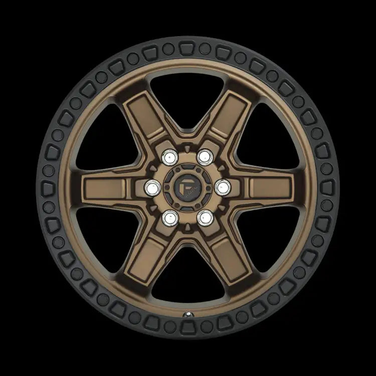 Felg D699 Kicker Matte Bronze Black Bead Ring Fuel 17x9 Et12 6x114.3