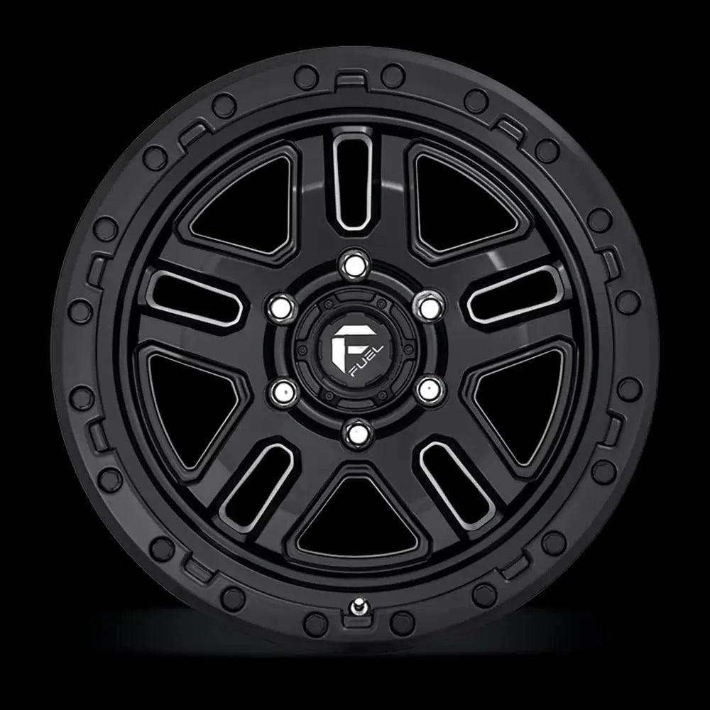 Felg D700 Ammo Matte Black Fuel 18x9 Et1 6x139.7