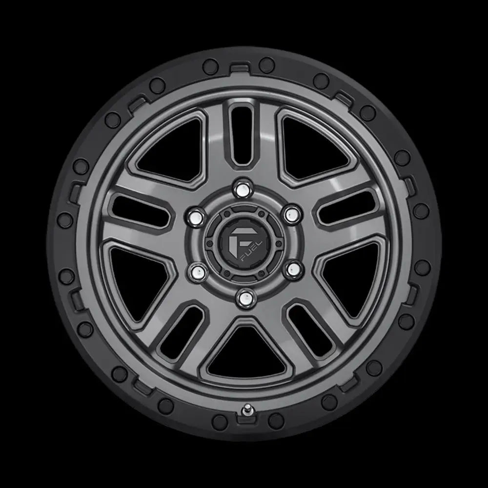 Felg D701 Ammo Matte Gun Metal Black Bead Ring Fuel 20x9 Et1 6x135